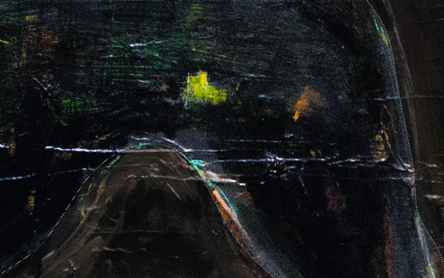 Dotted line 04 - Lichter - Limited edition 1-10 - Art print Fudji Flex - C-type Fudji Flex