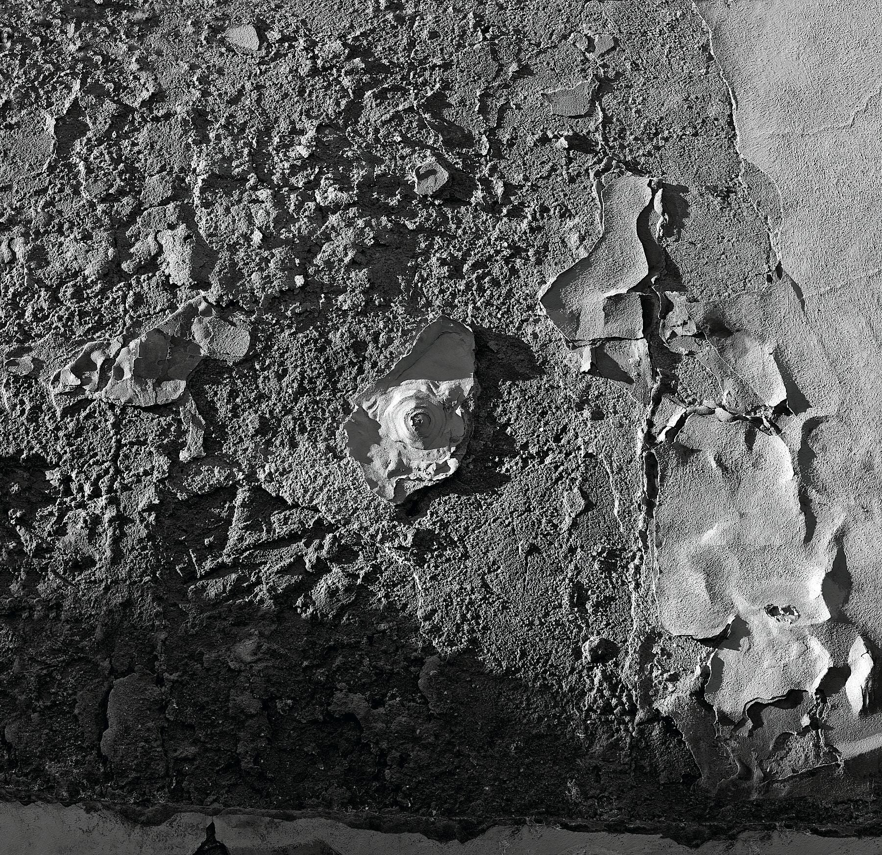 Nail in the Prague castle wall - BW - C-type Fudji Matt - Limited edition (1-4)