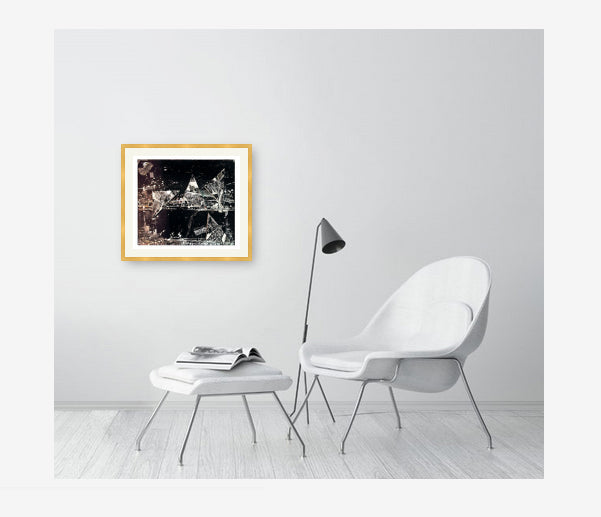 Unvergessliche Momente dazwischen (an der Spree) - Mixed Media, digitale Kunst - Limitierte Auflage (1-10)