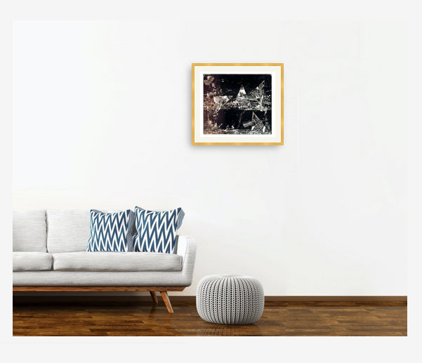 Unvergessliche Momente dazwischen (an der Spree) - Mixed Media, digitale Kunst - Limitierte Auflage (1-10)