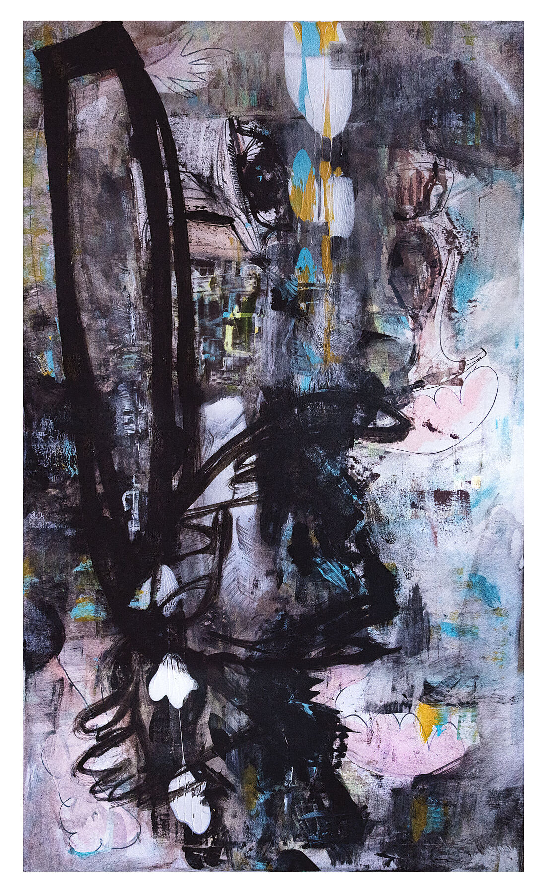 La vache abstraite entiere (Limitierte Auflage 1-4) – Deutscher Radierungsdruck