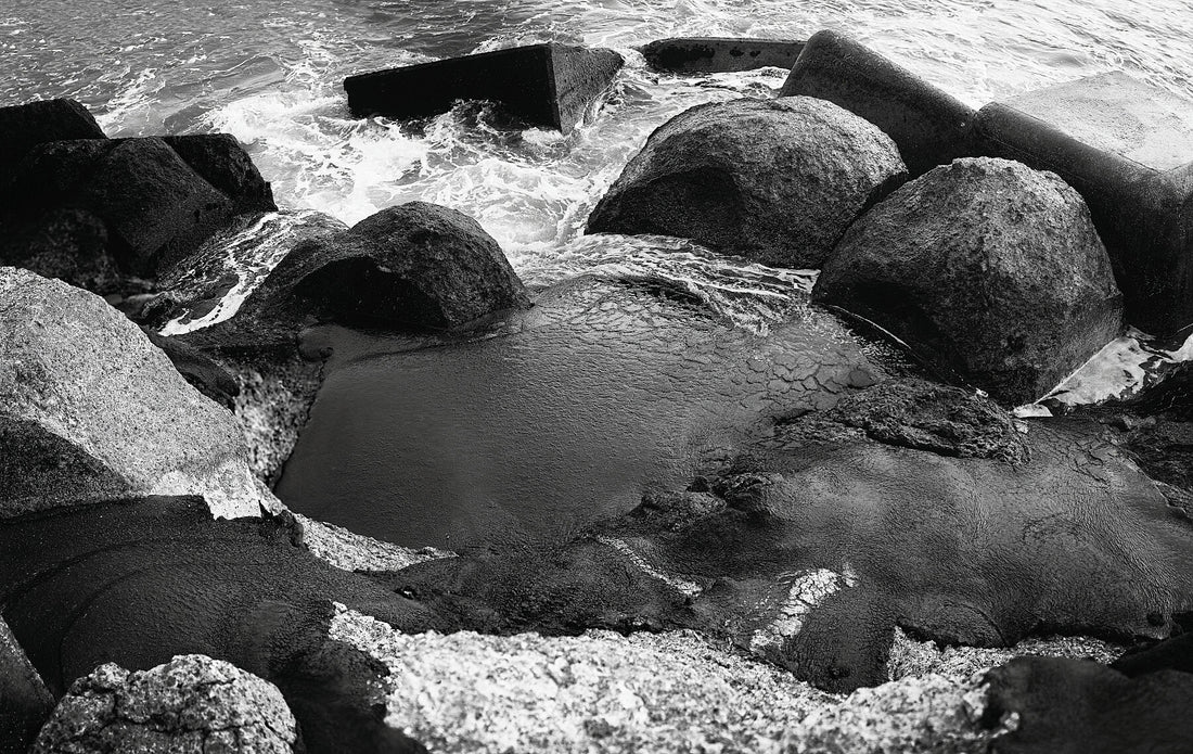 Liebe Umweltverschmutzung - Naturkultur - Die fantastische Tryptique - Zeit 2 - Hafen von IJmuiden, Holland - Limitierte Auflage (1-40)