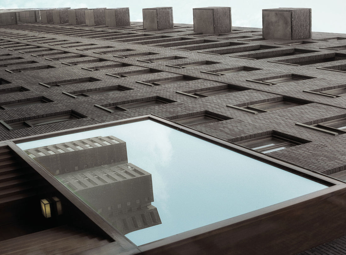 Piräus-Gebäude Amsterdam – Transparente Fassade KNSM Island – Wohngebäude Housing Koolhoff Architekten und Rapp Architects, 1994 – Limitierte Auflage (1-3)