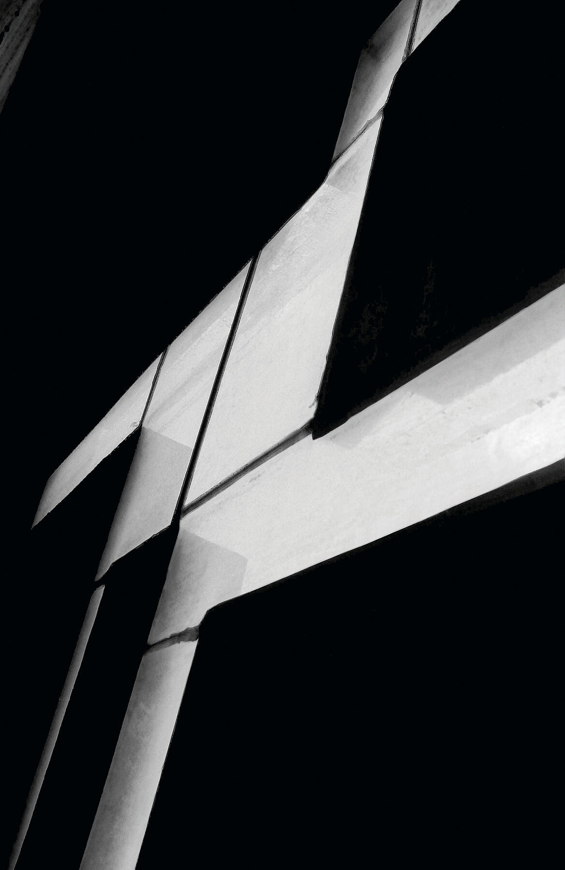 La Tourette – Lichtcollage auf dem Weg zum Dach – Limitierte Auflage (1–20) – Le Corbusier – La Tourette, 1959 – C-Type Fudji Matt