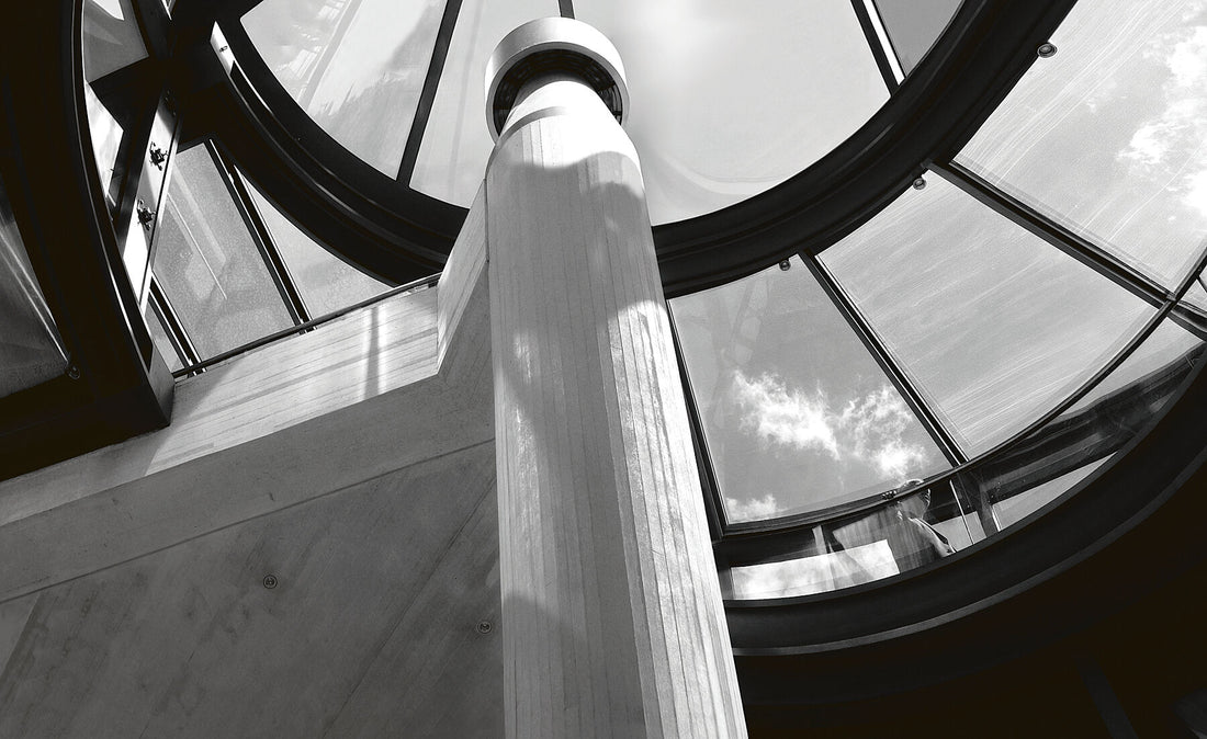 Deutsches Historisches Museum, Berlin - IM Pei architect - Hängecoupole - bw Matt - C-Typ C-Typ Matt