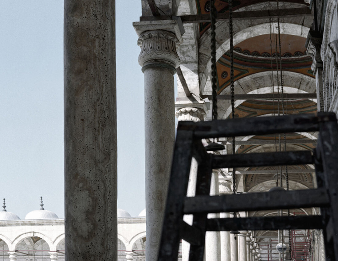 Islam is a building - Mosque of Muhammad Ali, the alabaster covered courtyard - Cairo - Giclee Semi-Gloss