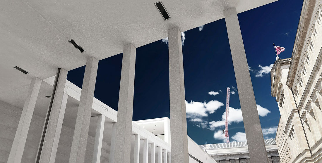 James Simon Gallery Berlin Insel – Kolonnadenhof (Neuer Hof) – Farbe dd Gloss – Limitierte Auflage 1-3 – David Chipperfield Architects 2019 – C-type Fudji Gloss