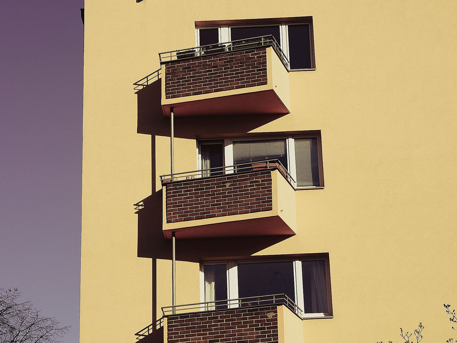 Golden section balconies - C-type  Fudji  Matt