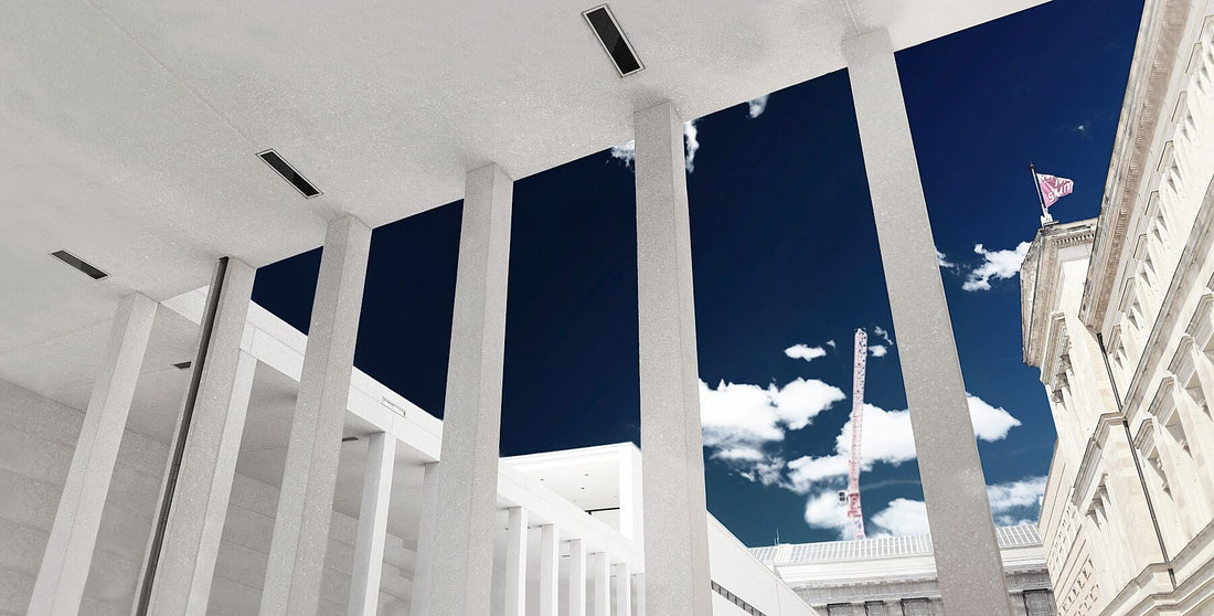 James Simon Gallery Berlin Insel – Kolonnadenhof (Neuer Hof) – Farbe D Gloss – Limitierte Auflage 1-3 – David Chipperfield Architects 2019 – C-Typ Fudji Gloss