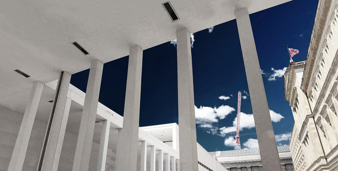 James Simon Gallery Berlin Insel – Kolonnadenhof (Neuer Hof) – Farbe dd Matt – Limitierte Auflage 1-3 – David Chipperfield Architects 2019 – C-Typ Fudji Matt