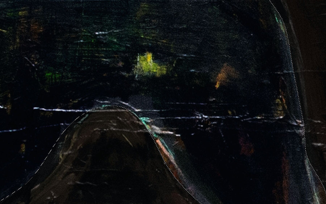 Gepunktete Linie 04 – Limitierte Auflage 1–10 – Kunstdruck Fudji Flex – C-Typ Fudji Flex