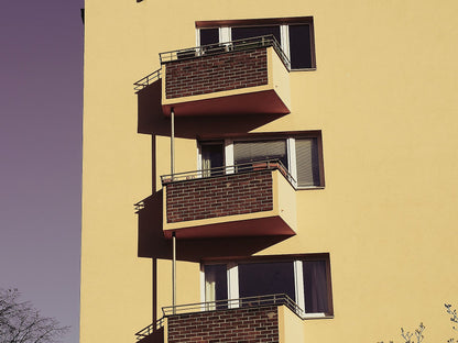 Golden section balconies - C-type  Fudji  Gloss
