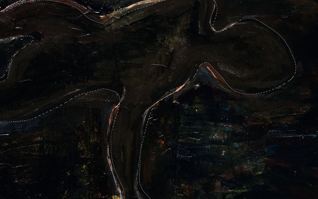 Gepunktete Linie 01 – Limitierte Auflage 1–10 – Kunstdruck Fudji Flex – C-Typ Fudji Flex